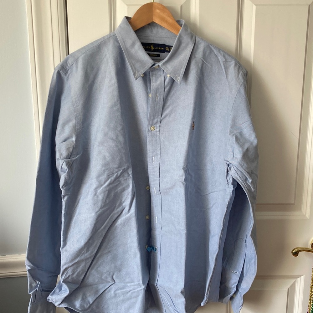 Ralph Lauren Classic blue button down